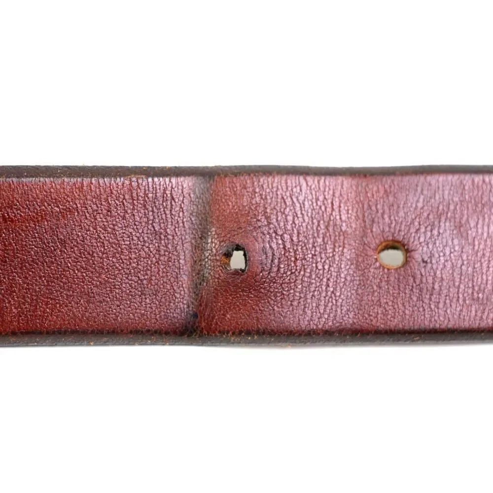 Eddie Bauer BROWN GENUINE LEATHER 1 1/8